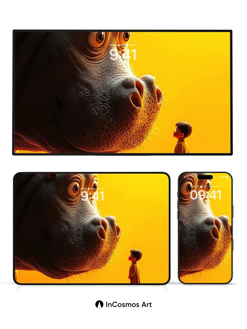 Golden Wonder Wallpaper with Gentle Giant