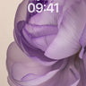 Lavender Hush Wallpaper with Ethereal Petals wallpaper for iPhone, iPad & Mac