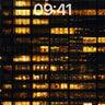 Golden Grid Wallpaper with City Pulse wallpaper for iPhone, iPad & Mac