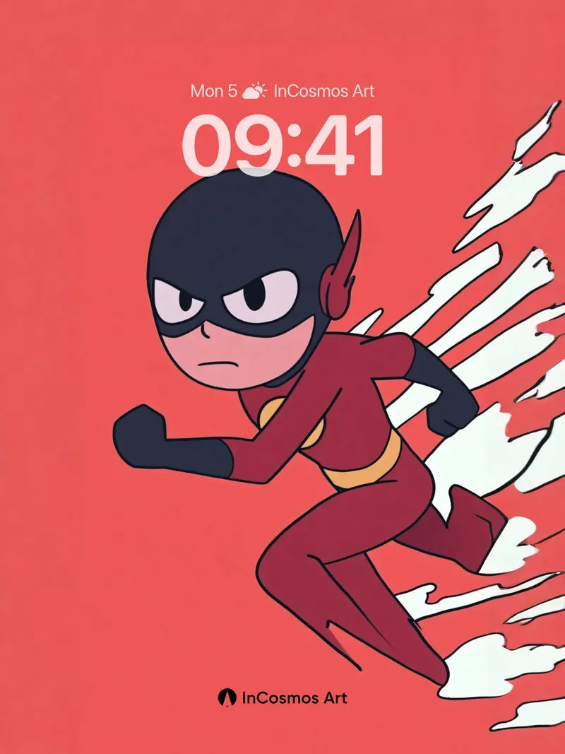 Fierce Dash Wallpaper with Speed Trails