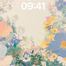 Whispering Bloom Wallpaper with Soft Light Veil wallpaper for iPhone, iPad & Mac