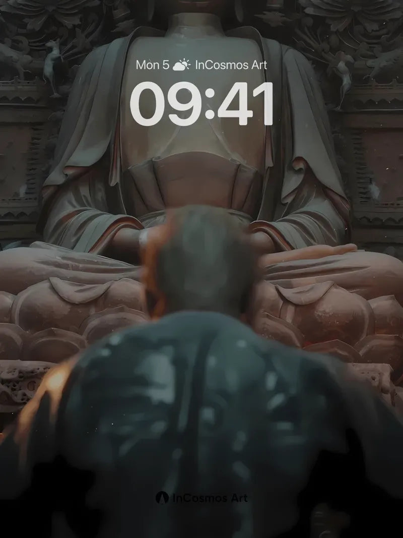 Serenity Stone Wallpaper with Ancient Reverence wallpaper for iPhone, iPad & Mac