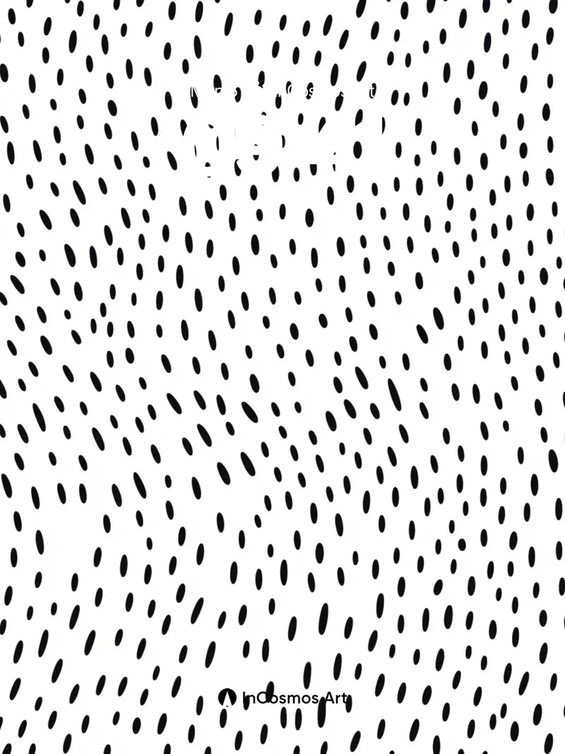 Whispering Grid Wallpaper with Floating Dots