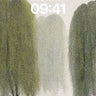 Whispering Willow Wallpaper with Silent Figure wallpaper for iPhone, iPad & Mac