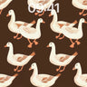 Whimsical Duck Parade Wallpaper with Earthy Charm wallpaper for iPhone, iPad & Mac