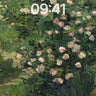 Whispering Garden Wallpaper with Floating Petals wallpaper for iPhone, iPad & Mac