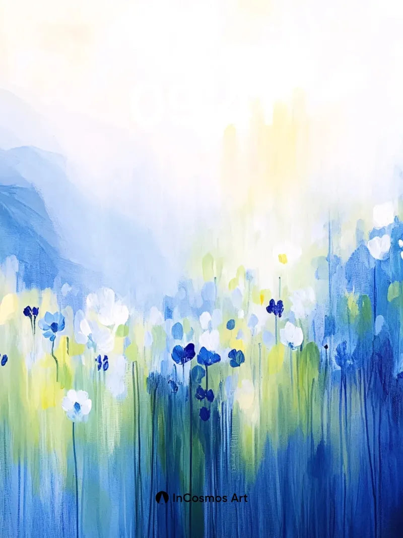 Serenity Bloom Wallpaper with Ethereal Light