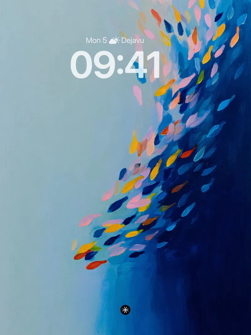 Fluid Ocean Gradient Wallpaper wallpaper for iPhone, iPad & Mac