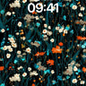 Nocturnal Bloom Wallpaper with Whispering Stems wallpaper for iPhone, iPad & Mac