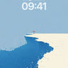 孤花悬崖边缘 超现实自然壁纸 wallpaper for iPhone, iPad & Mac