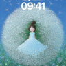 Serene Dandelion Dream Wallpaper with Floating Seeds wallpaper for iPhone, iPad & Mac