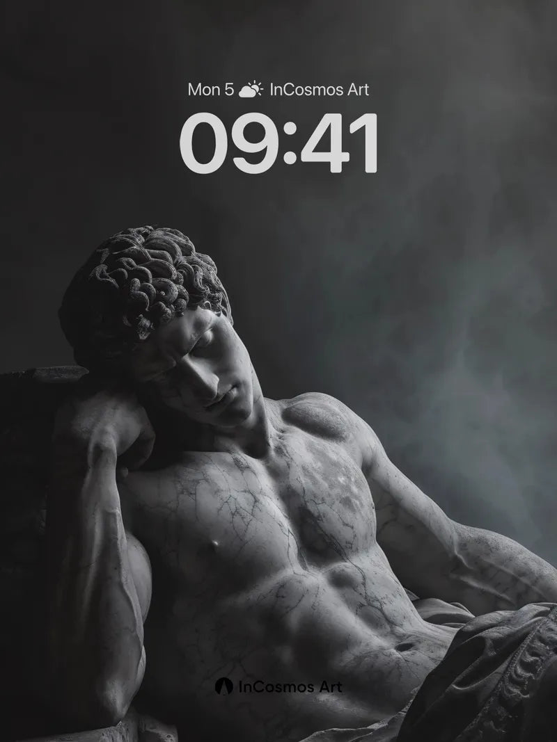 Serenity in Stone Wallpaper with Ancient Light