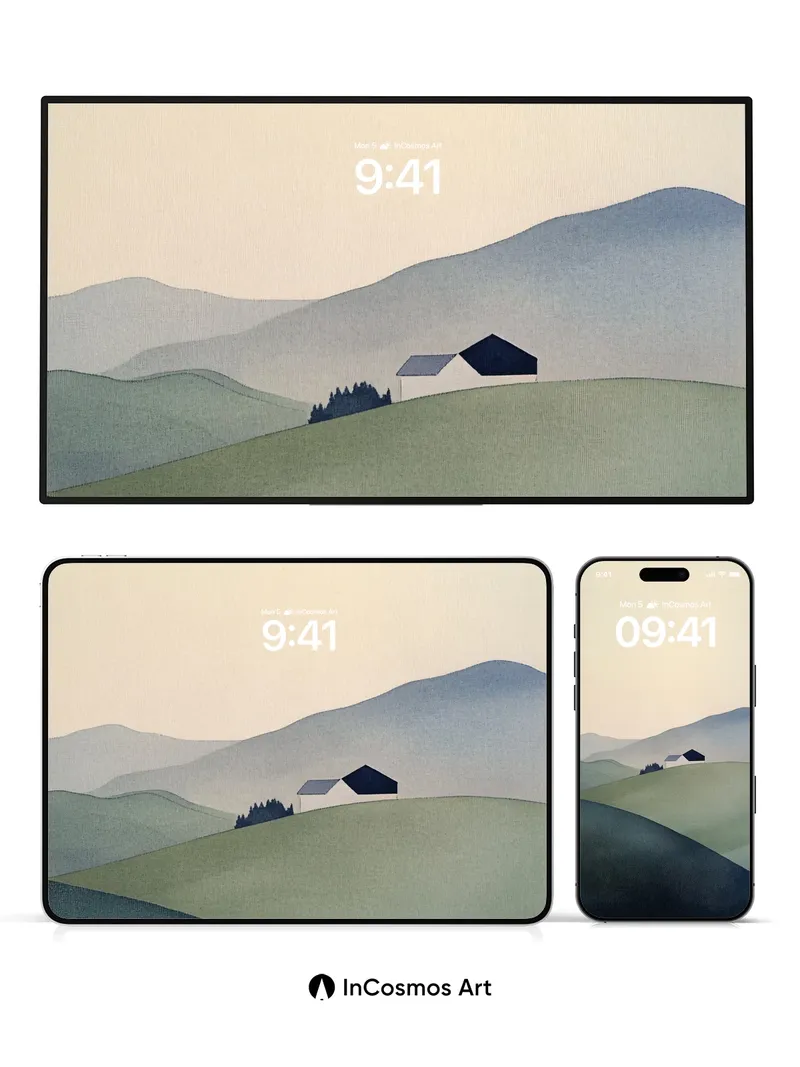 Serenity Ridge Wallpaper with Whispering Hills