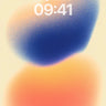 Soft Haze Wallpaper with Floating Color Blobs wallpaper for iPhone, iPad & Mac