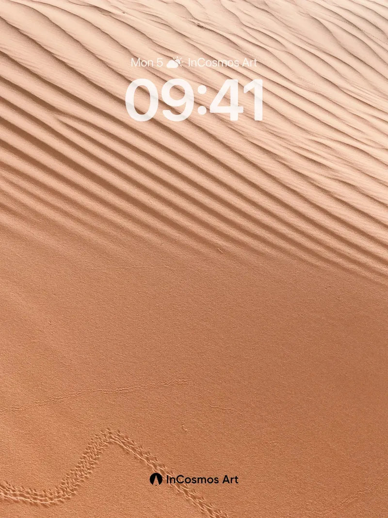 Sandy Hush Wallpaper with Whispering Ridges