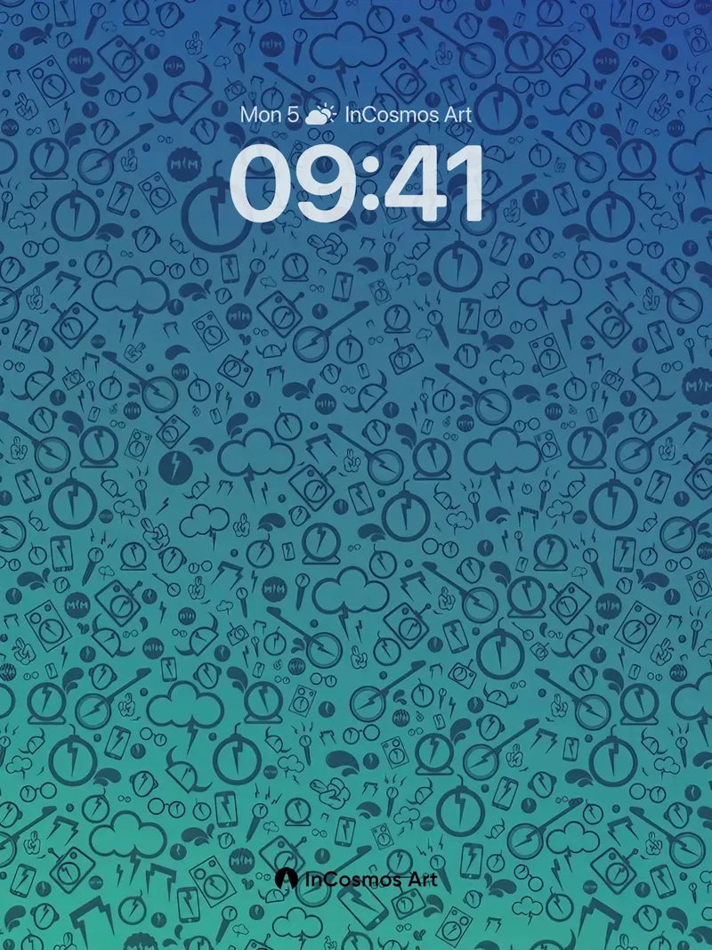 Electric Dream Wallpaper with Circuit Whispers