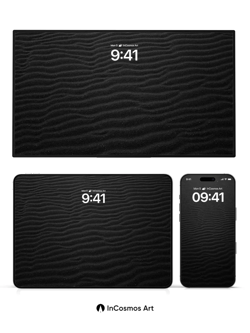 Silent Dune Wallpaper with Whispering Lines