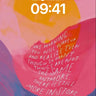 Crimson Echo Wallpaper with Whispering Words wallpaper for iPhone, iPad & Mac