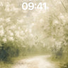 Serenity Bloom Wallpaper with Ethereal Light wallpaper for iPhone, iPad & Mac