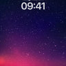 Cosmic Hush Wallpaper with Aurora Veil wallpaper for iPhone, iPad & Mac