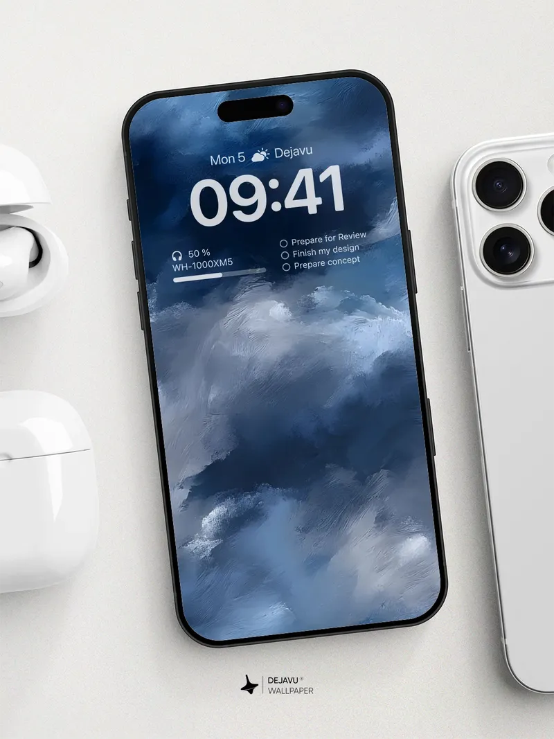 Stormy Cloudscape Wallpaper 8K for iPhone and Android