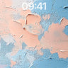 Soft Chalk Sky Wallpaper with Peeling Hues wallpaper for iPhone, iPad & Mac