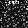 Cosmic Drizzle Wallpaper with Moonlit Spots wallpaper for iPhone, iPad & Mac