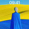 Serenity Fields Wallpaper with Flowing Drape wallpaper for iPhone, iPad & Mac