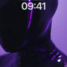 Neon Veil Wallpaper with Pulse Lines wallpaper for iPhone, iPad & Mac