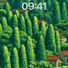 Whispering Canopy Wallpaper with Hidden Homes wallpaper for iPhone, iPad & Mac