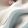 Serenity Wave Wallpaper with Ethereal Lines wallpaper for iPhone, iPad & Mac