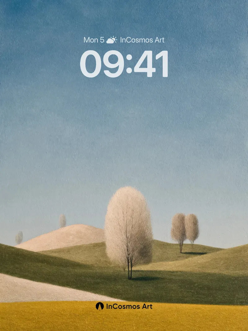 Serenity Ridge Wallpaper with Whispering Trees