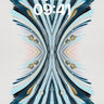 Cosmic Feather Wallpaper with Liquid Light Veins wallpaper for iPhone, iPad & Mac