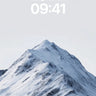 Silent Peak Wallpaper with Frozen Light wallpaper for iPhone, iPad & Mac