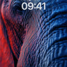 Crimson Veil Wallpaper with Textured Depth wallpaper for iPhone, iPad & Mac