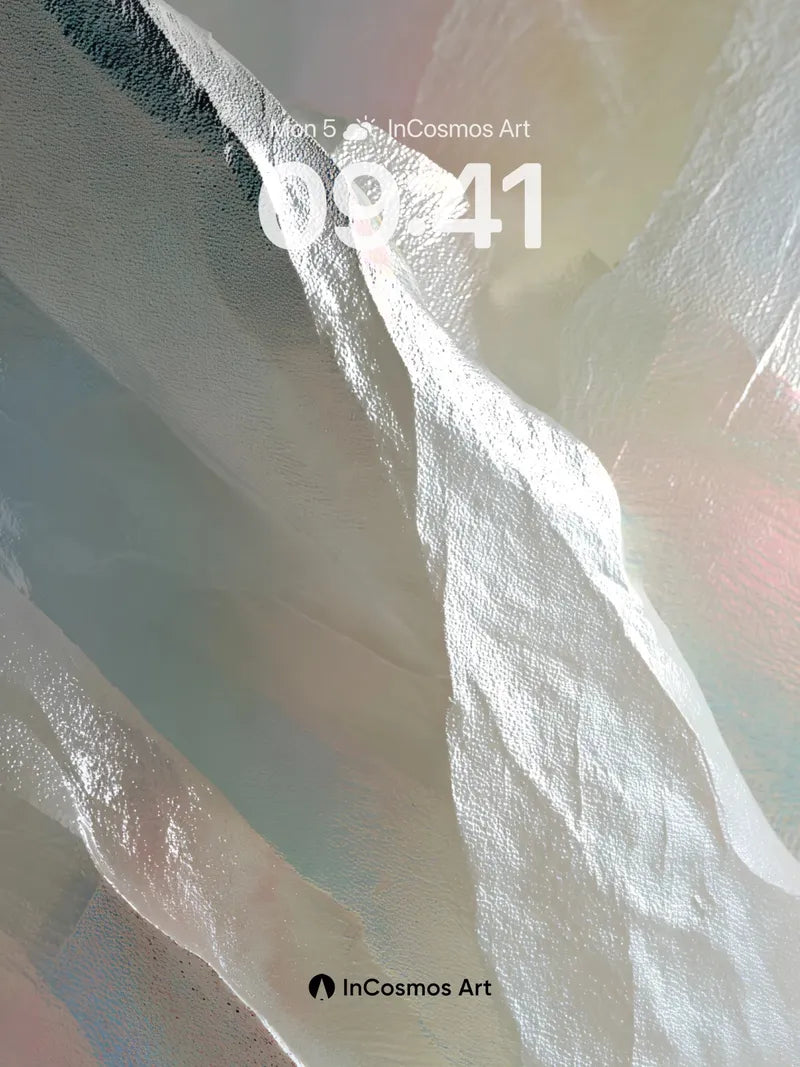 Luminous Veil Wallpaper with Ethereal Sheen