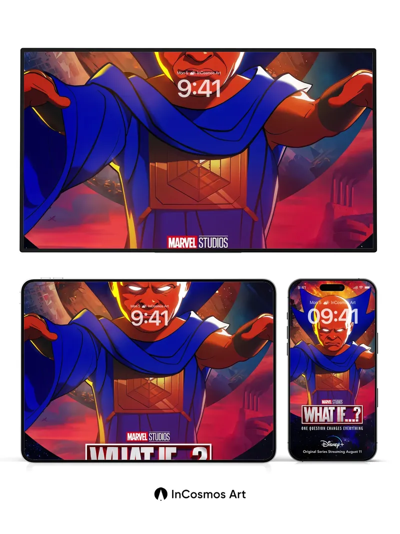 Cosmic Fury Wallpaper with Animated Energy