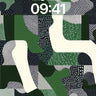 Tactile Forest Wallpaper with Hidden Patterns wallpaper for iPhone, iPad & Mac