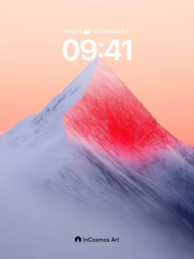 Crimson Peak Wallpaper with Frost-etched Light