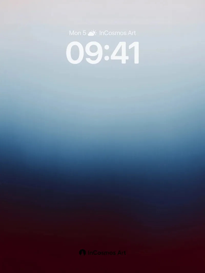 Muted Horizon Wallpaper with Ethereal Gradient