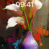 Luminous Stillness Wallpaper with Calla Echoes wallpaper for iPhone, iPad & Mac