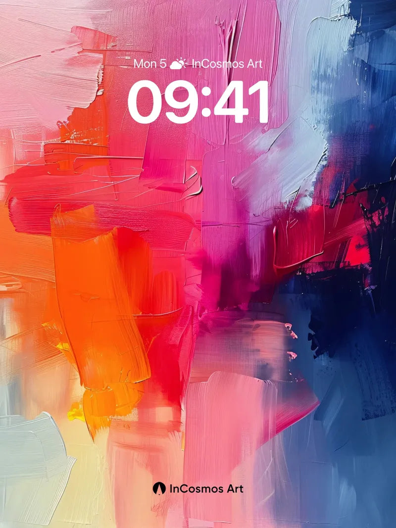 Crimson Pulse Wallpaper with Electric Veins