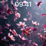 Serenity Petal Drift Wallpaper with Floating Light wallpaper for iPhone, iPad & Mac