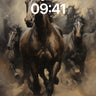 Thundering Hooves Wallpaper with Dust Storm Pulse wallpaper for iPhone, iPad & Mac