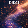 Cosmic Drift Wallpaper with Starlight Trails wallpaper for iPhone, iPad & Mac