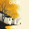 Autumn Hush Wallpaper with Golden Drift wallpaper for iPhone, iPad & Mac