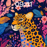 Jungle Reverie Wallpaper with Leopard Eyes wallpaper for iPhone, iPad & Mac