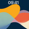 Abstract Waves Gradient Wallpaper wallpaper for iPhone, iPad & Mac