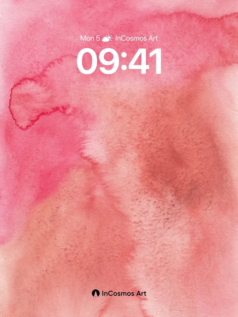 Blushing Bloom Wallpaper with Ethereal Veils