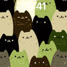 Whimsical Feline Forest Wallpaper with Soft Fur Textures wallpaper for iPhone, iPad & Mac